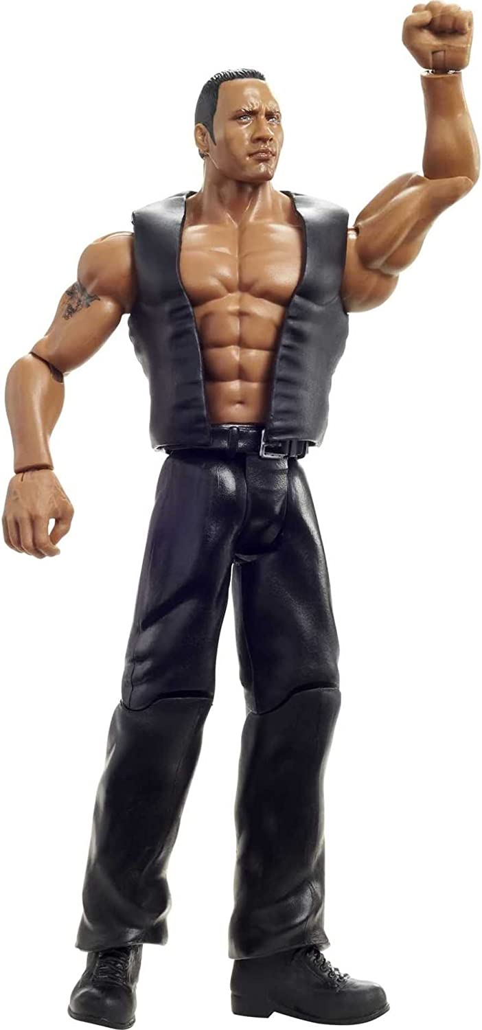 WWE Series 125 - Authentic 6 - inch The Rock Basic Action Figure
