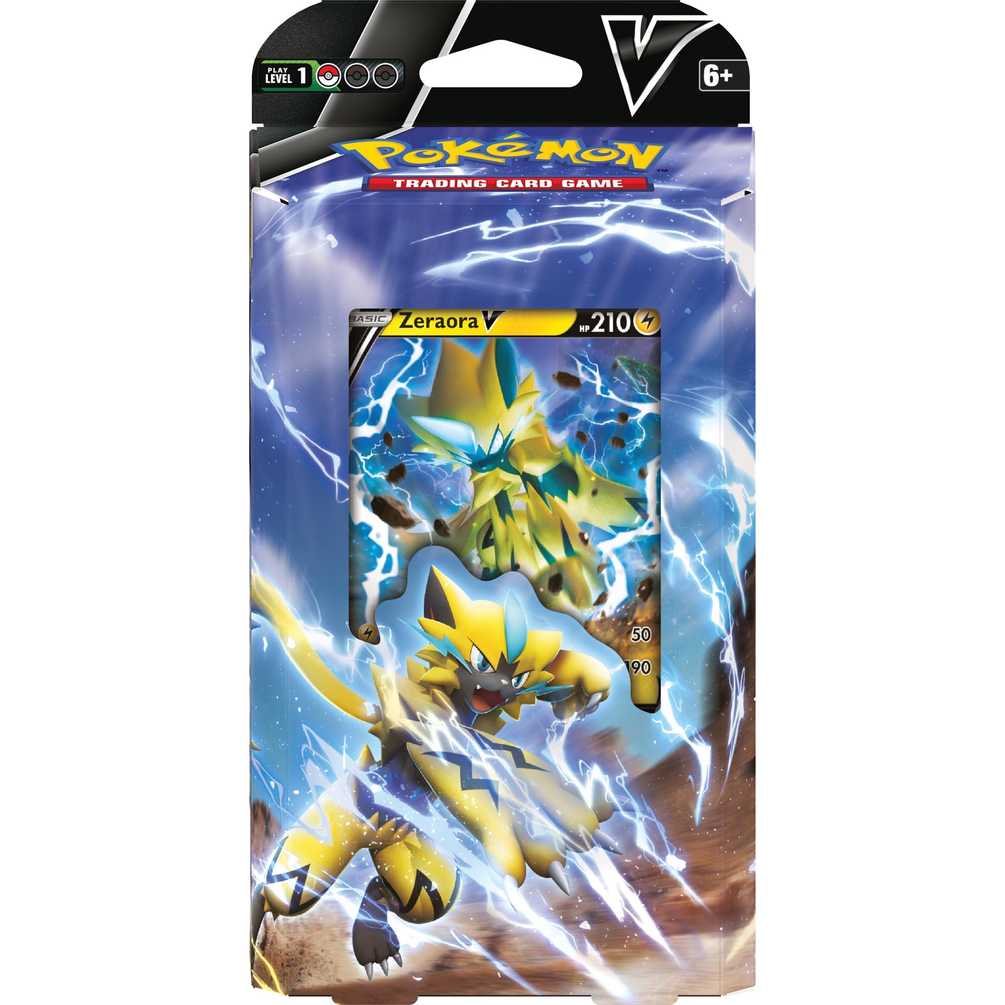 Assorted Styles of Pokemon TCG Deoxys V & Zeraora V Battle Decks