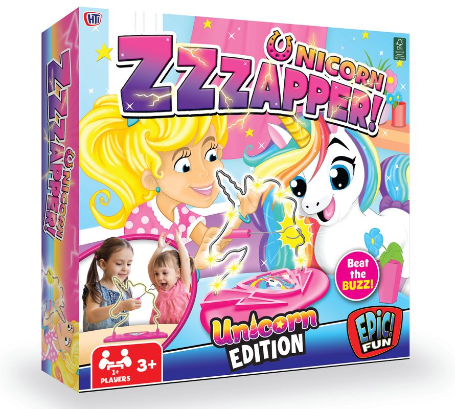 Hot Sale! Unicorn-themed Zzzapper Coordination Game for Ages 3+