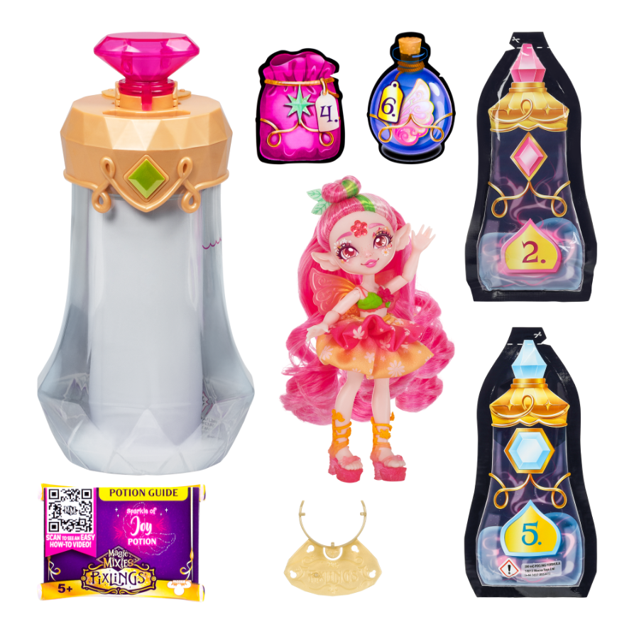 Hot! Magic Mixies Pixlings S1 - Faye The Fairy Doll