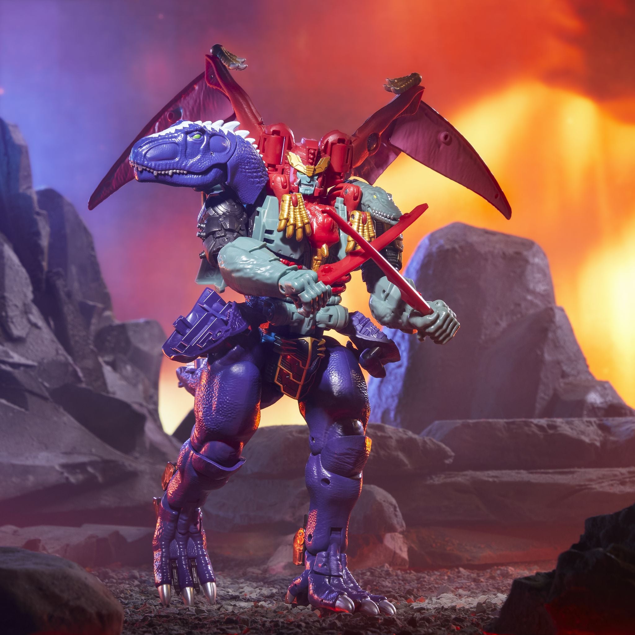 Transformers Legacy United Commander Class Beast Wars Magmatron: 3 - in - 1 Convertible Toy