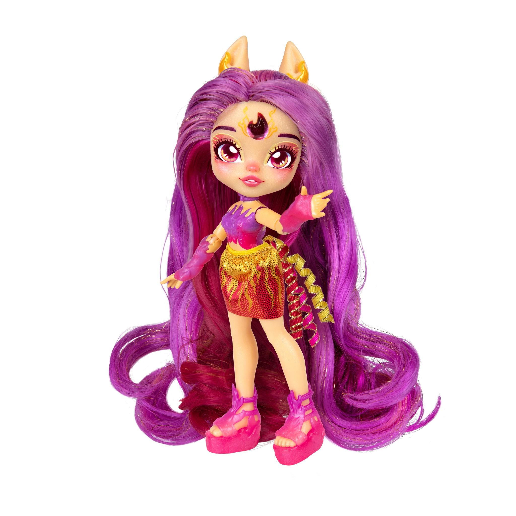 Hot Deal! Magic Mixies Pixlings Deluxe Pack - Pippa The Firehorse Pixling