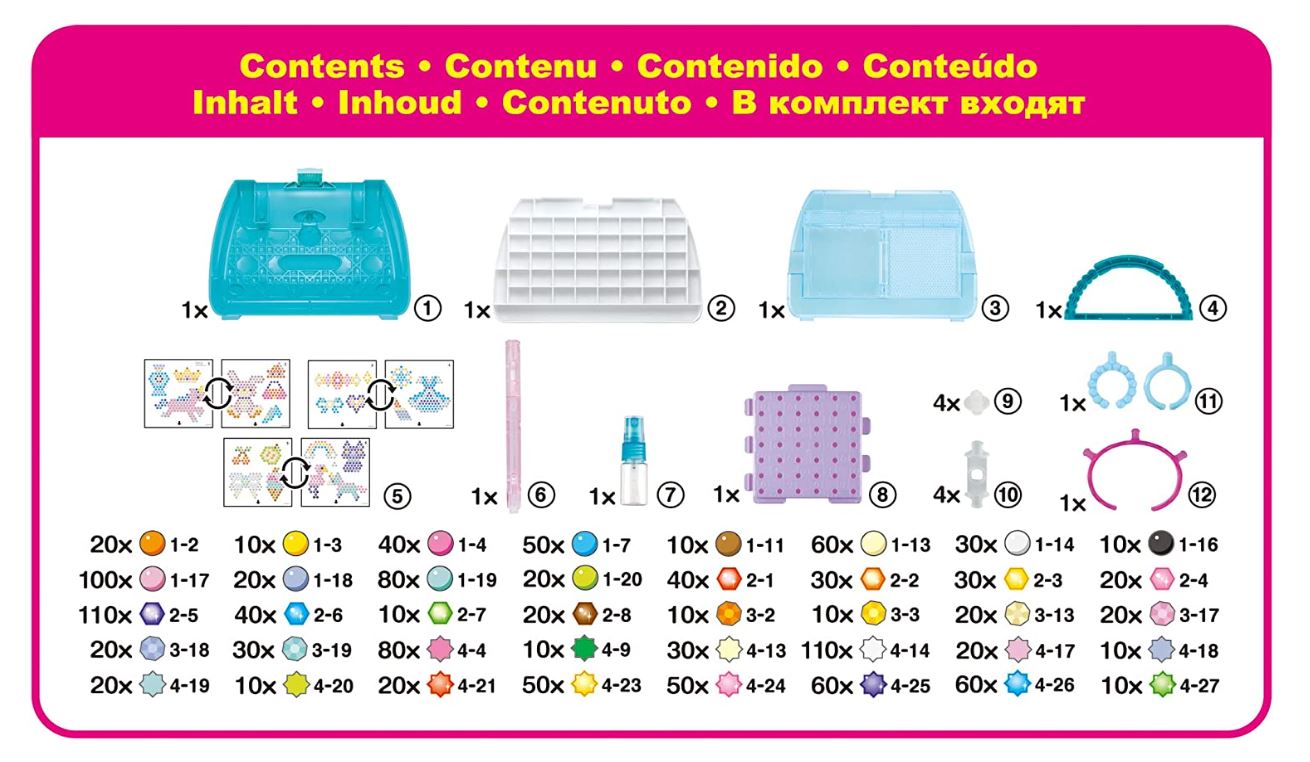 Hot Deal! Aquabeads Deluxe Carry Case Craft Kit for Kids Aged 4+