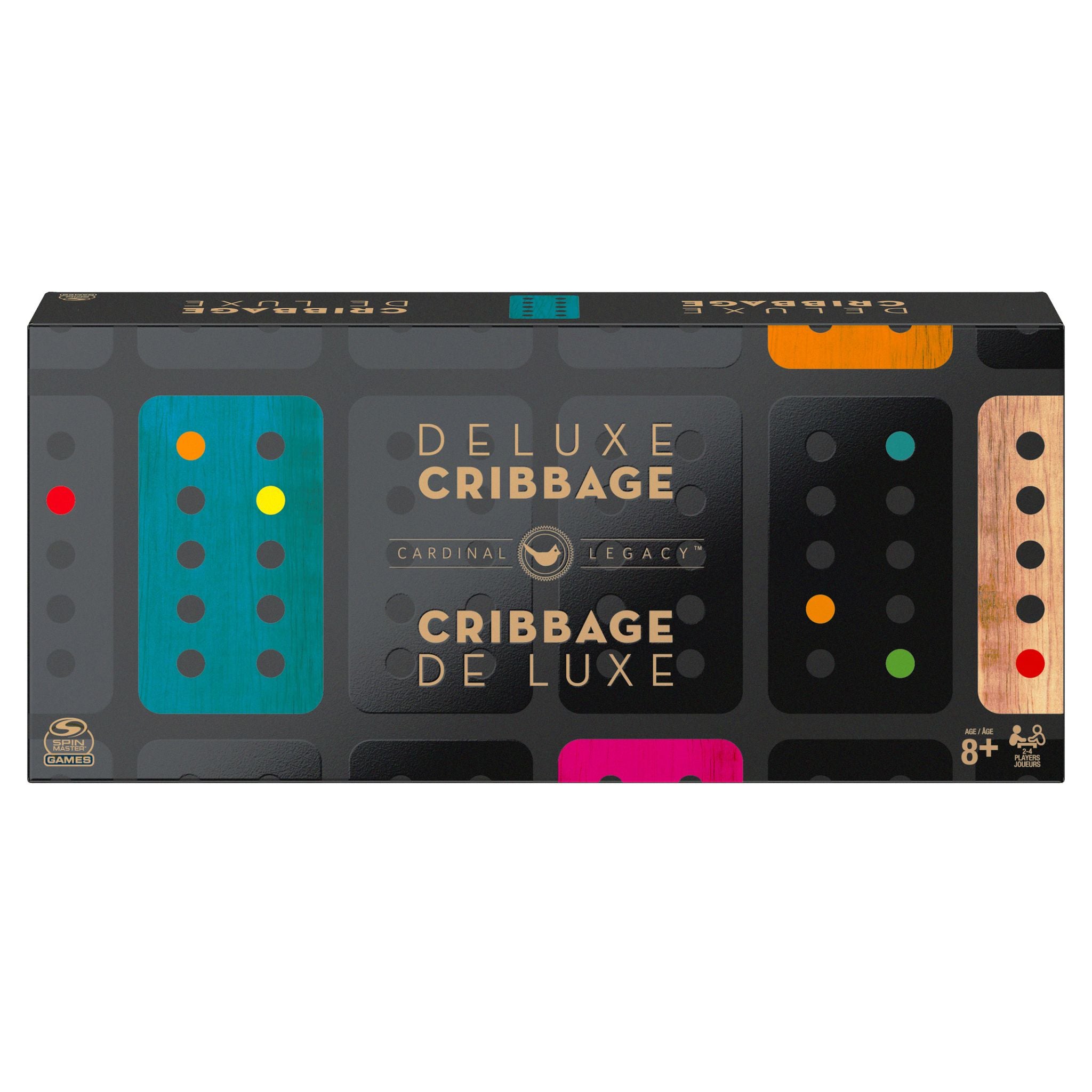 Cardinal Games Legacy Deluxe Cribbage - A Must - Have Family Game