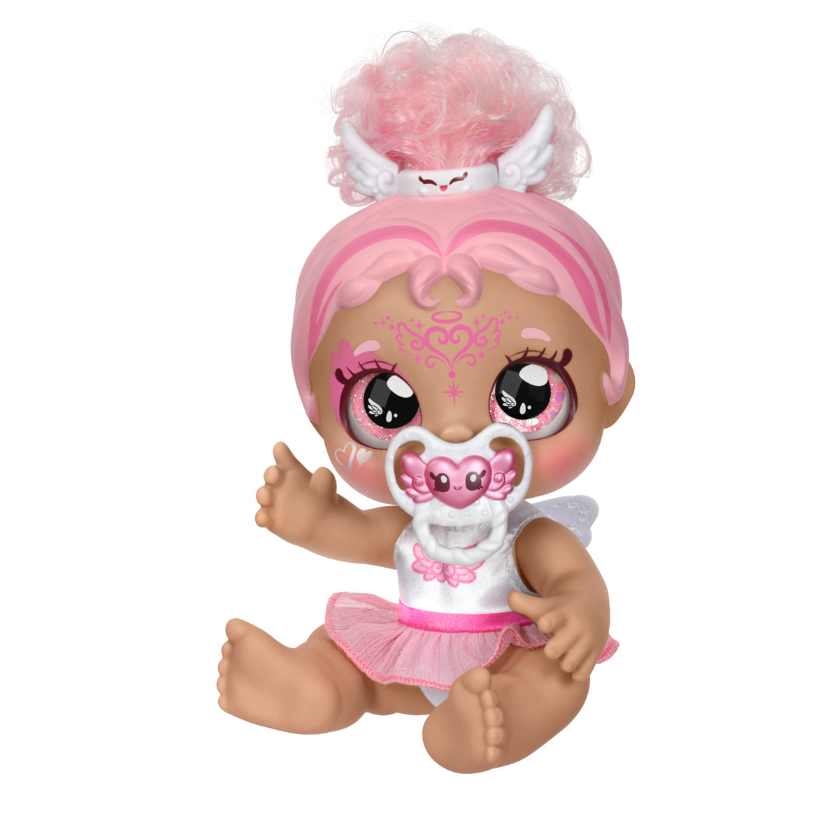 Kindi Kids Enchanting Dress - Up Baby Sister Winnie with Angel Wings