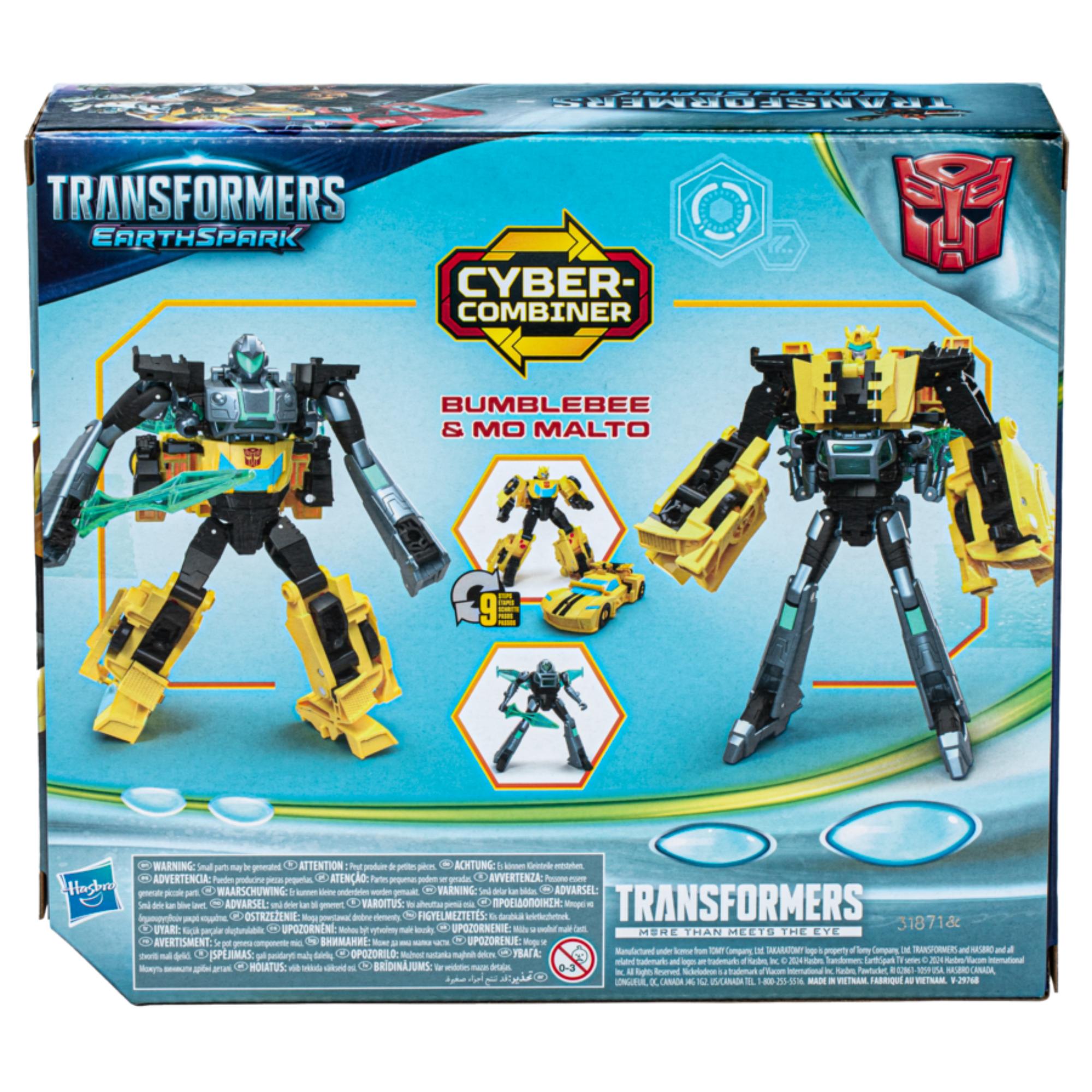 Hot! Transformers Earthspark 2-Figure Combiner Set
