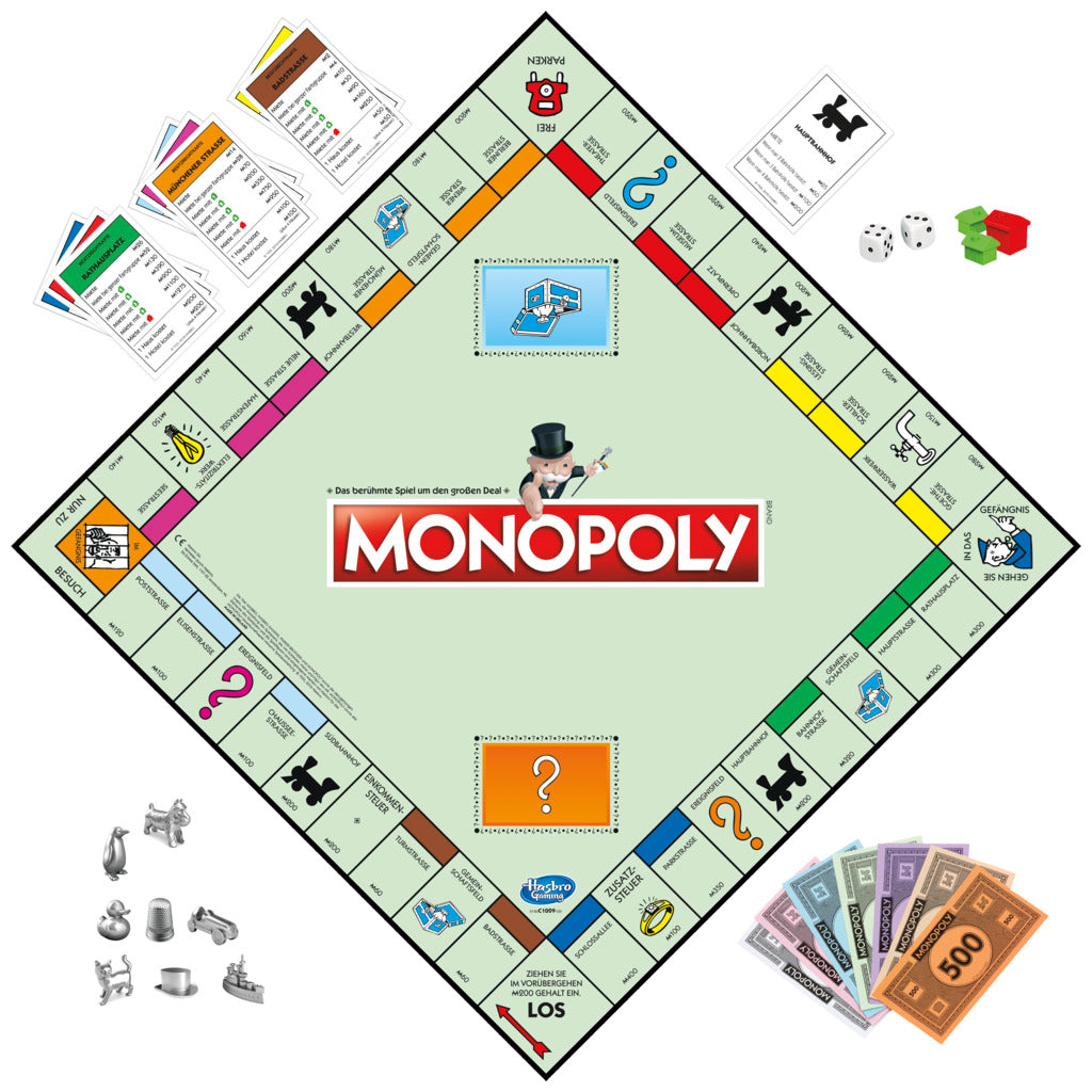 Monopoly Classic: Fast-Dealing Family Board Game
