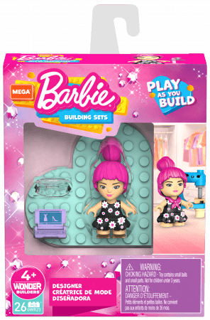 Hot! Barbie Designer Building Sets for Beginners