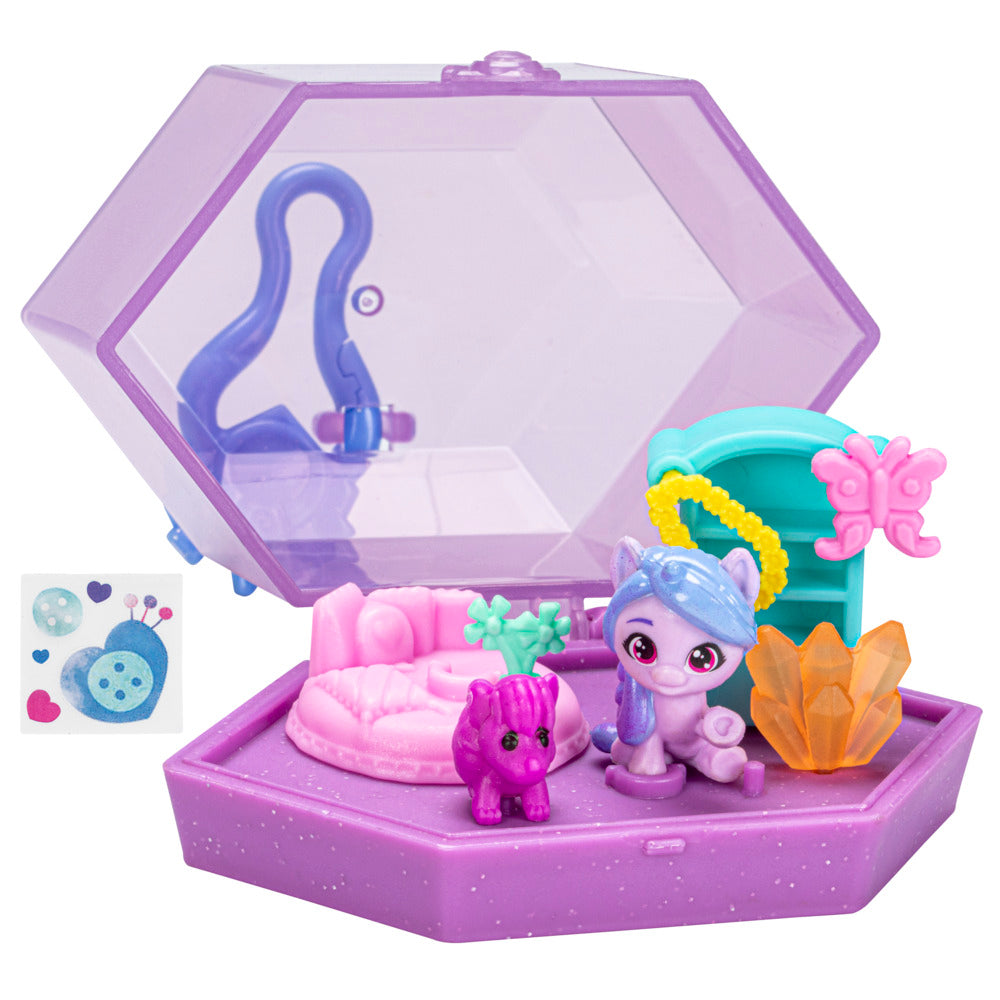 Hot Deal! My Little Pony Mini World Magic Crystal Keychain with Izzy Moonbow Figure