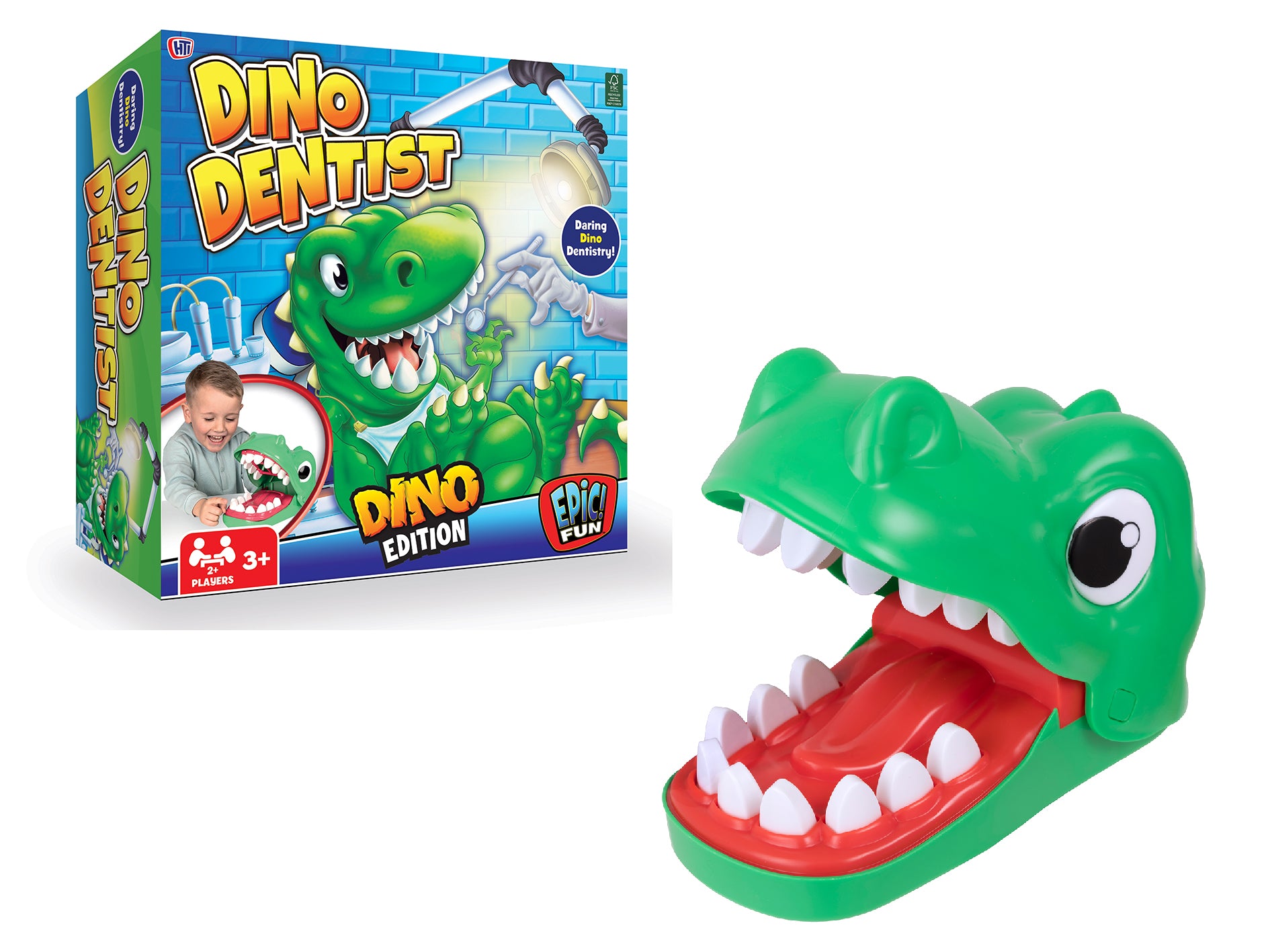 Thrilling Dino Dentist Adventure Game for Kids
