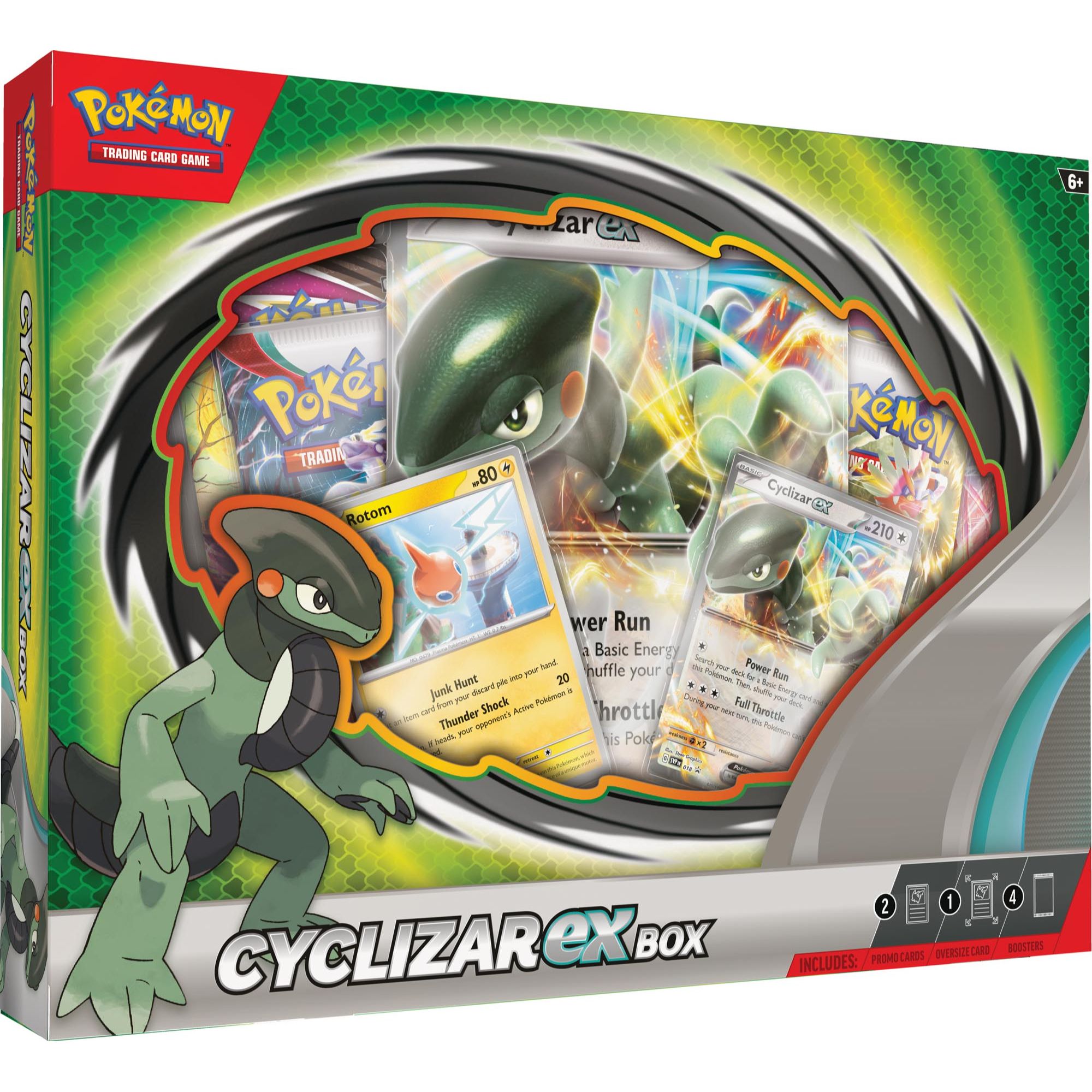 Hot Deal! Pokémon Trading Card Game Cyclizar Ex Collection Box