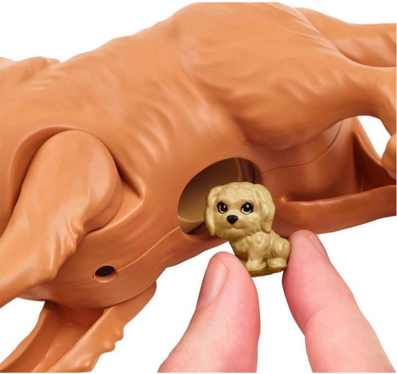 Hot Deal! Barbie Blonde Doll Newborn Pups Playset for 3 - 7 Year Olds