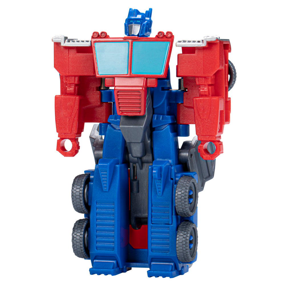 Hot Deal! Transformers Earthspark 1-Step Flip Changer Optimus Prime