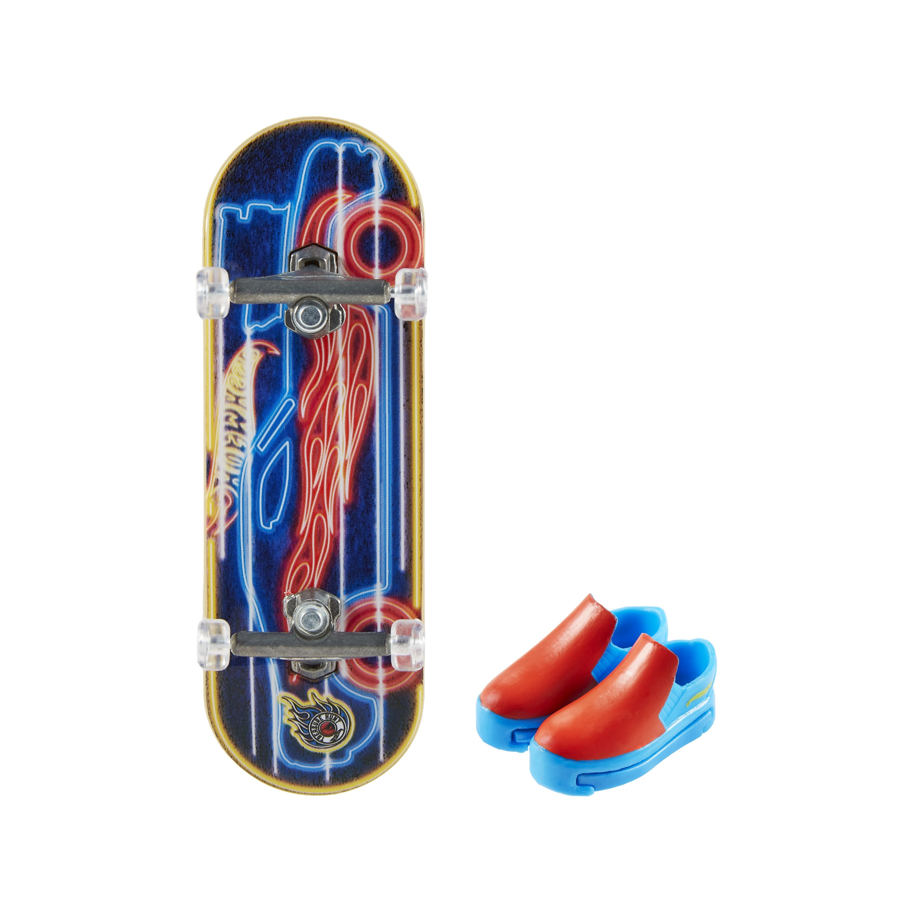 Hot Wheels Skate Fingerboard Single Pack - Gnarly Neon Radiant Ripper