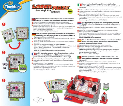 ThinkFun Laser Maze Junior - Awesome Logic Game for Kids