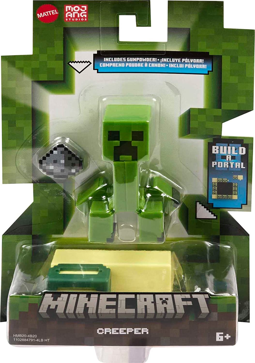 Hot! 3.25-Inch Minecraft Creeper Action Figure