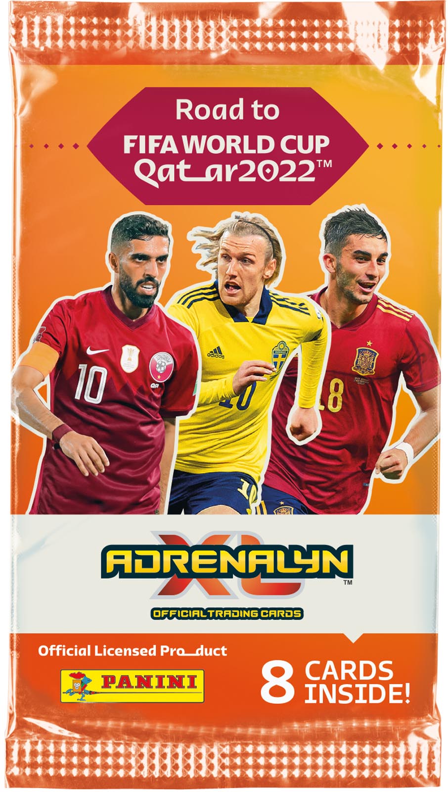 2022 FIFA World Cup Panini 8 - Card Trading Card Booster Pack