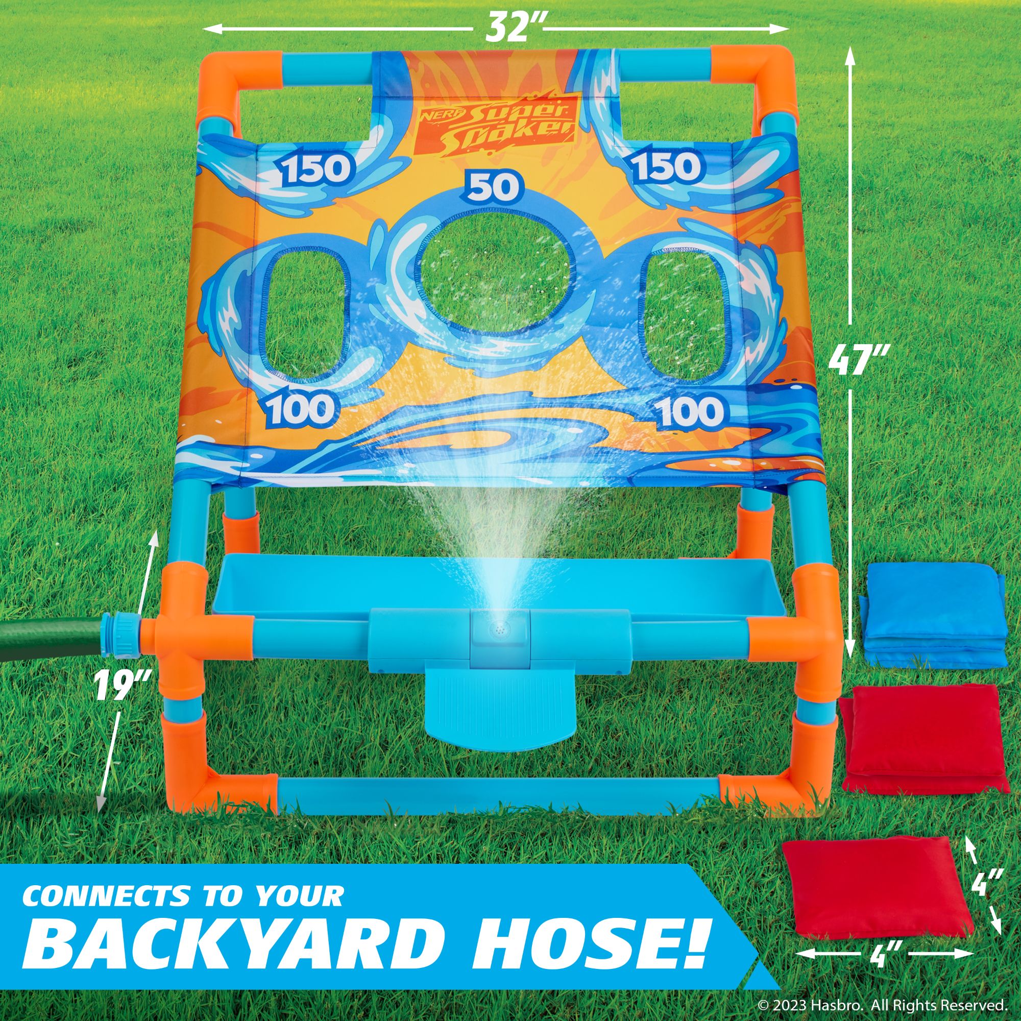 Hot Deal! WowWee's NERF Super Soaker Splashy Bean Bag Toss Game for the Whole Family