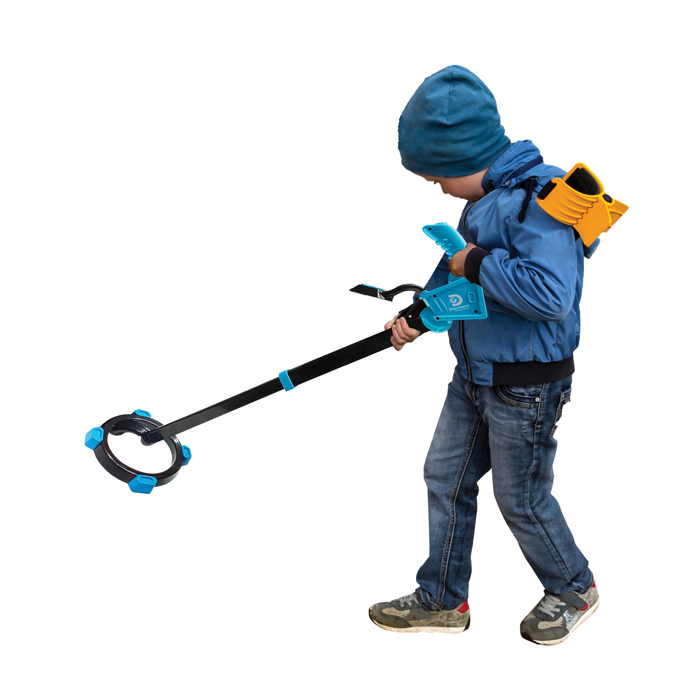 Hot Sale! Discovery Mindblown Foldable Digital Metal Detector for Young Explorers