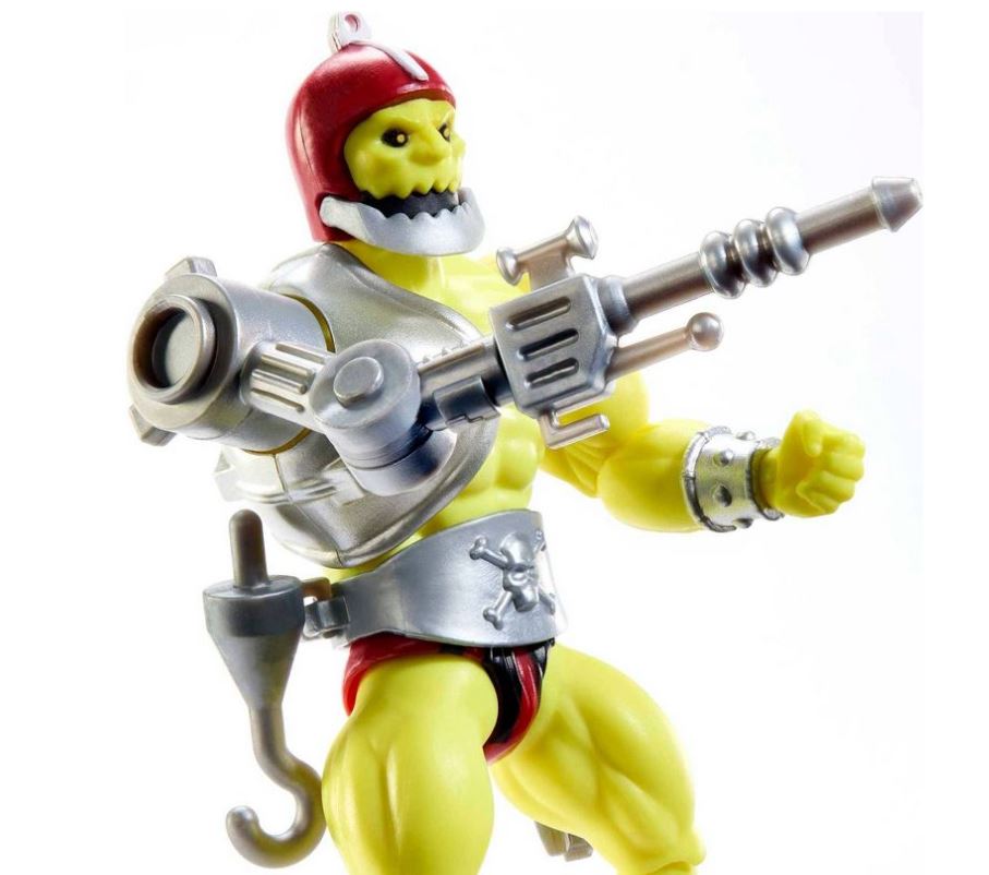 Hot! Masters Of The Universe Origins - Yellow Trap Jaw Action Figure
