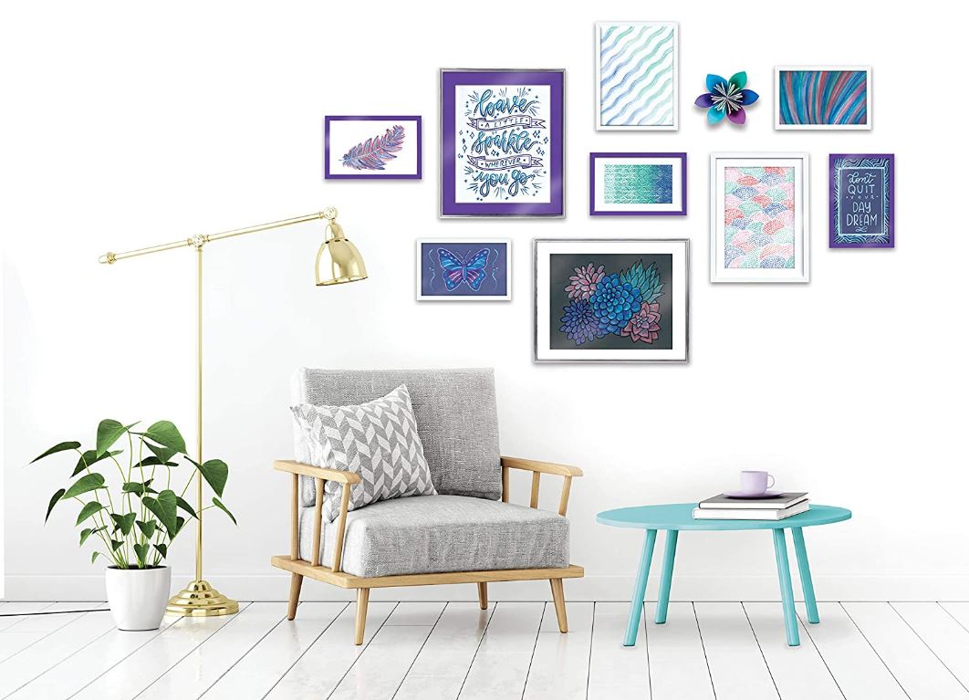 Crayola Signature DIY Gallery Wall Designer Kit - Perfect for Creative Kids Aged 8+