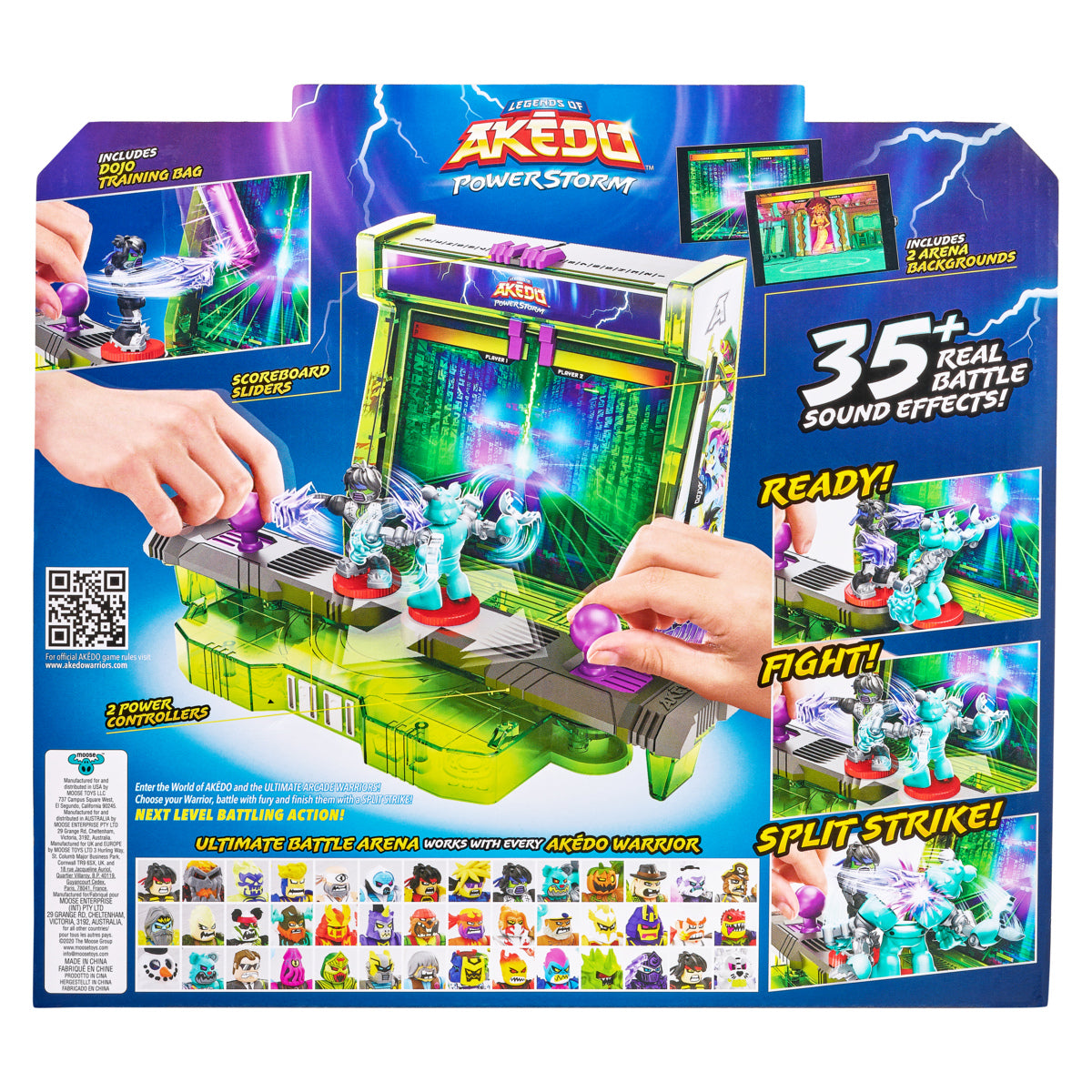 Akedo Powerstorm Ultimate Electronic Battle Arena with Exclusive Warriors