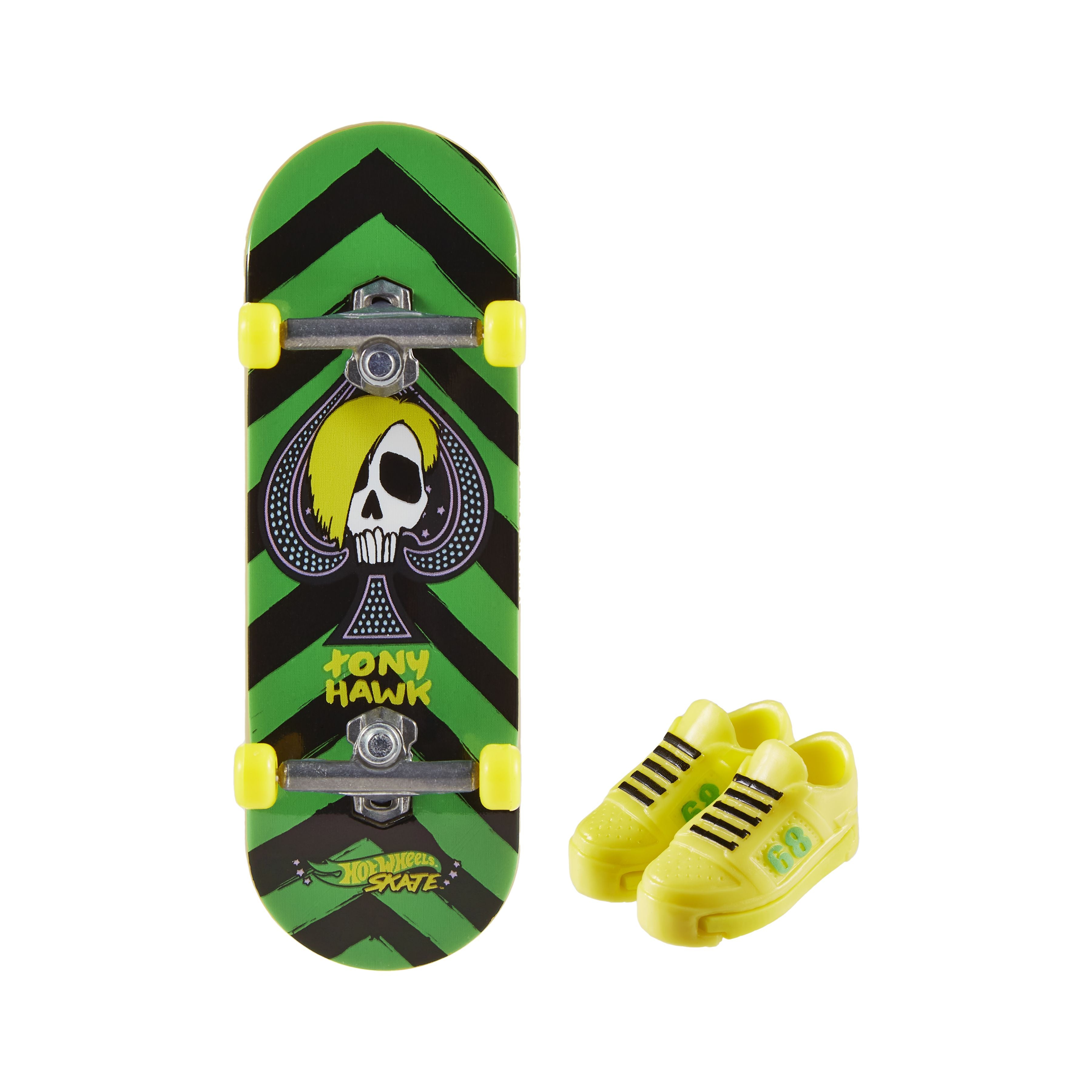 Hot Wheels Skate Fingerboard Single Pack - Tony Hawk Originals 2/8 Soldier Grind, Cool Collectible