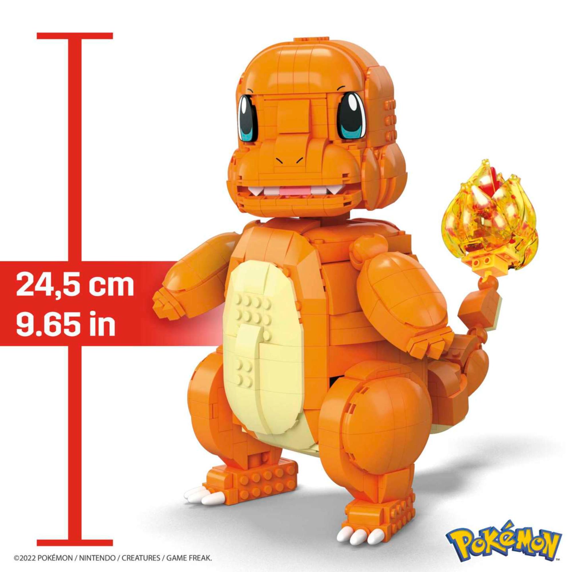 MEGA Jumbo Buildable Standard Charmander for Pokémon Fans