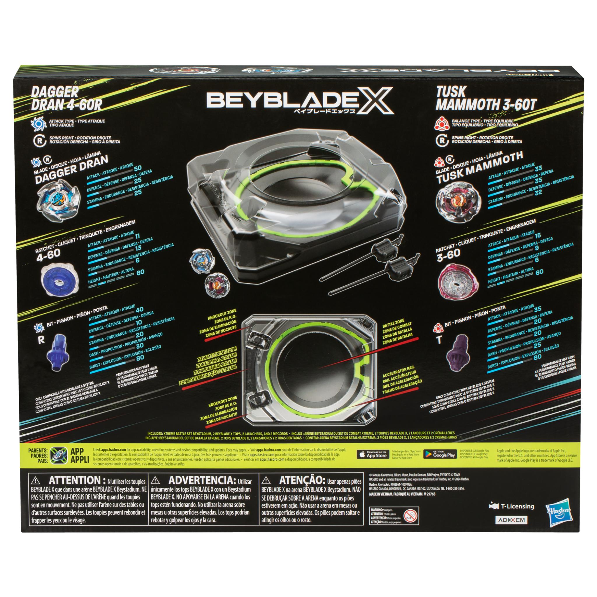 Hot! Bey Blade X Extreme Battle Set