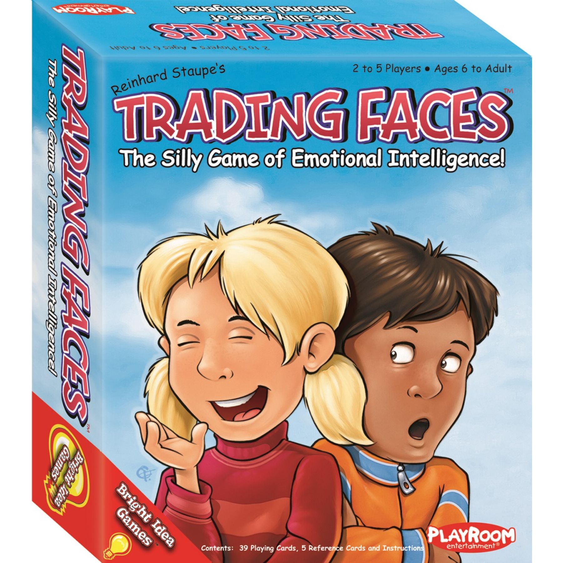 Hot Deal! Trading Faces Card Game for 2 - 5 Players, Ages 6 to Adult