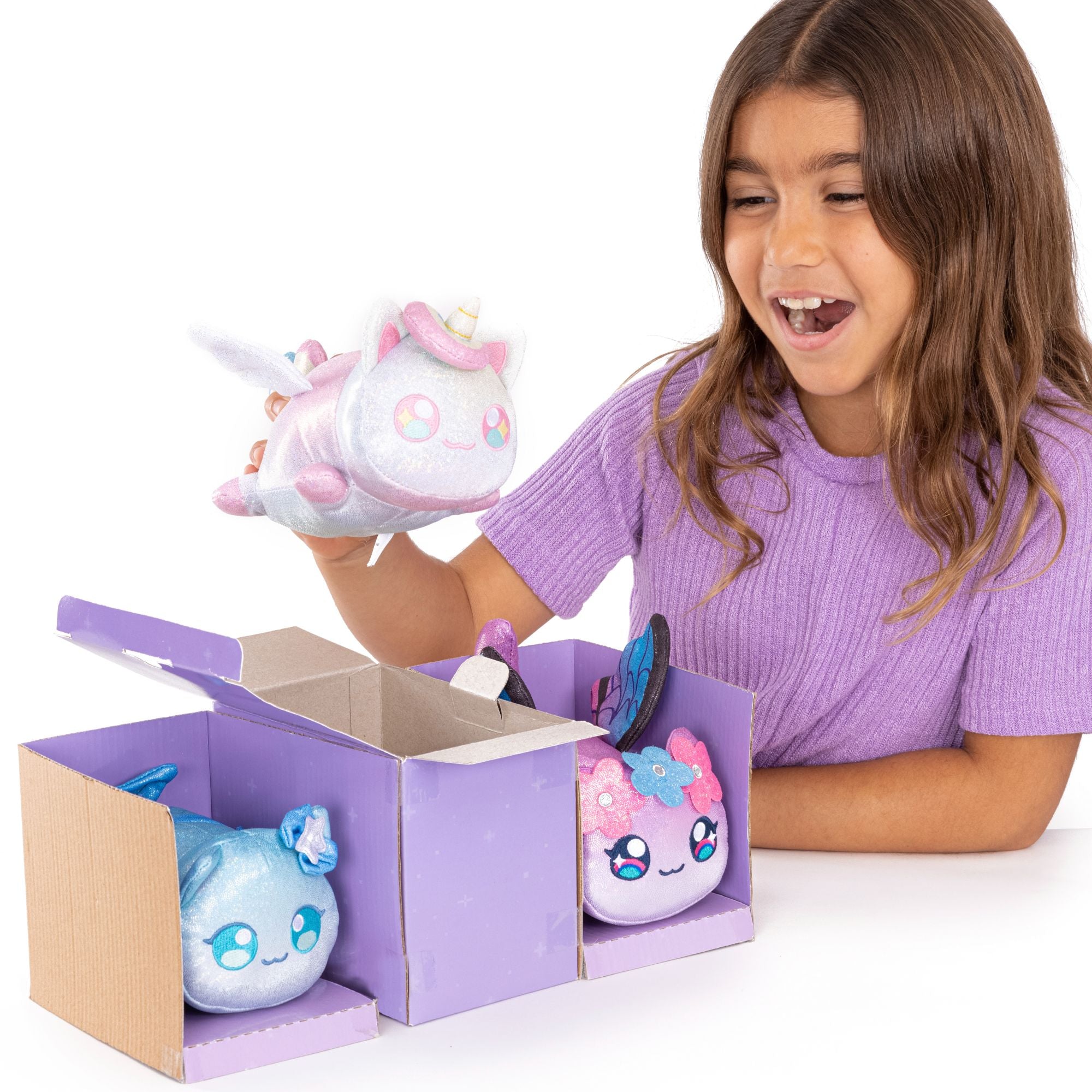 Hot Deal! 3-Pack 6-Inch Aphmau MeeMeows Plush from Sparkle Collection