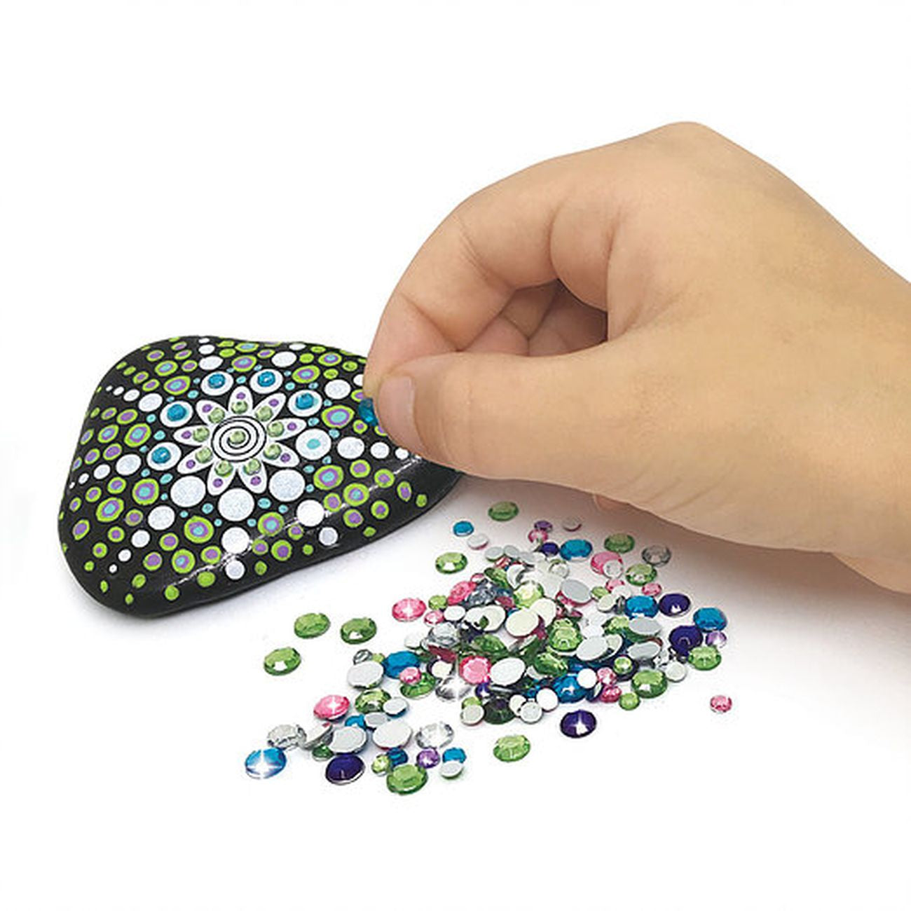Hot! Nebulous Stars Cosmic Zen Garden - Blend of Stone Painting & Zen Garden