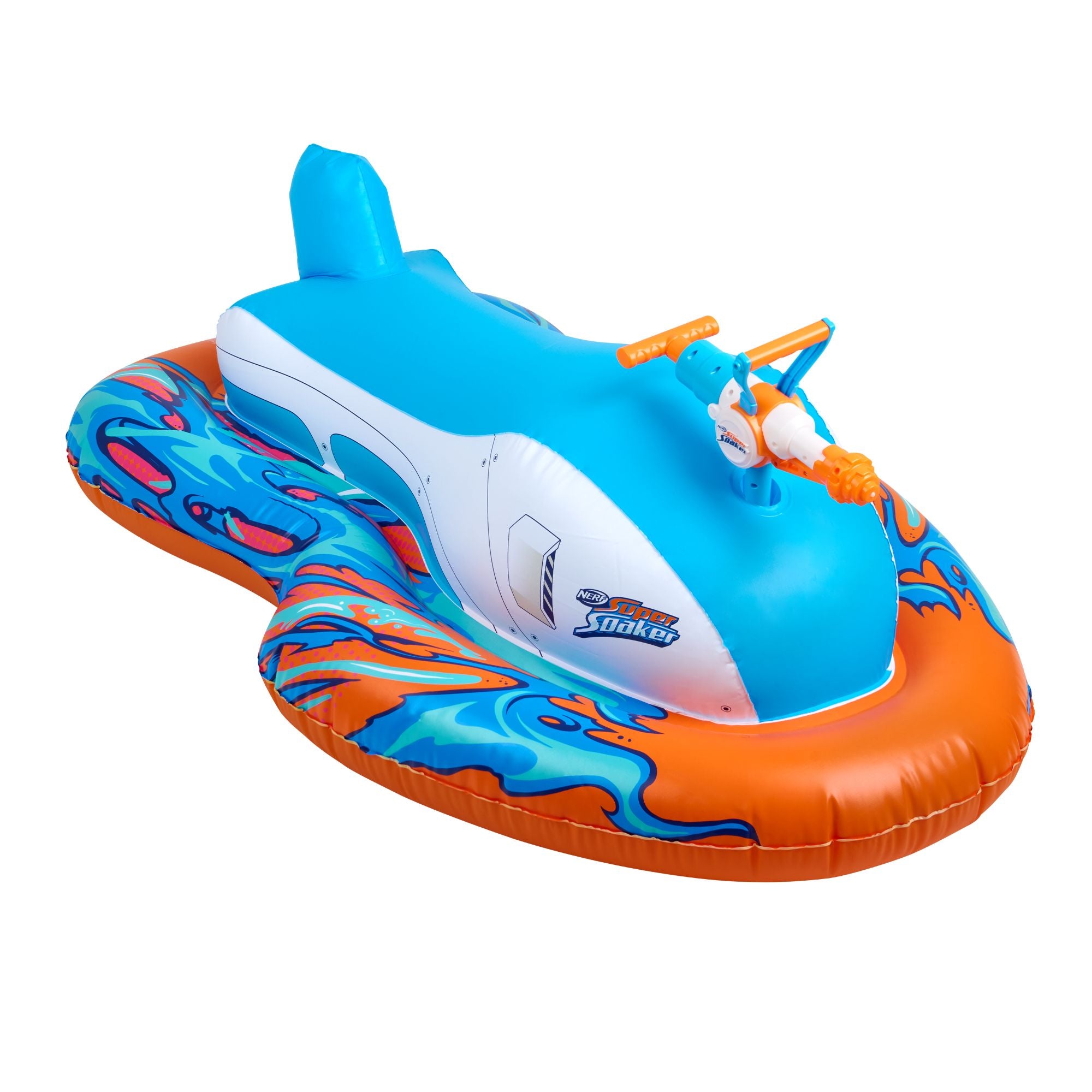 Hot Sale! Nerf Super Soaker Megaforce Inflatable Pool Tank for Endless Water Battle Fun