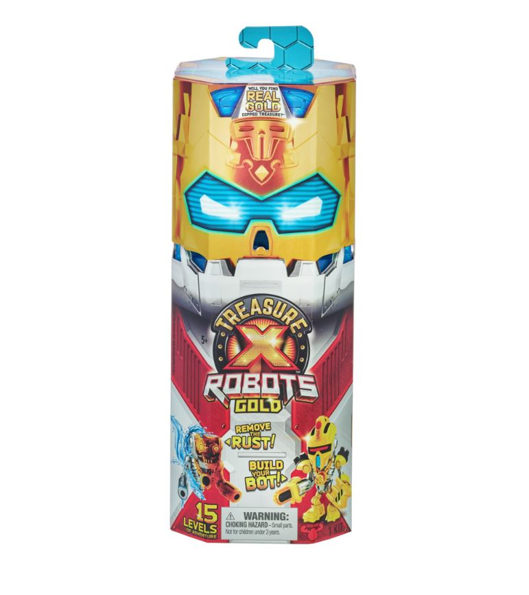 Treasure X S9 Robots Gold Treasure Bot Single Pack