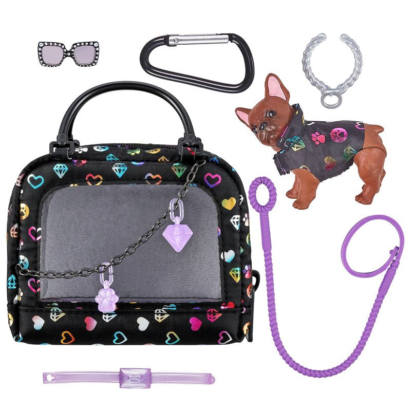 Real Littles S5 Single Pack Cutie Carries with Assorted Adorable Puppy Styles