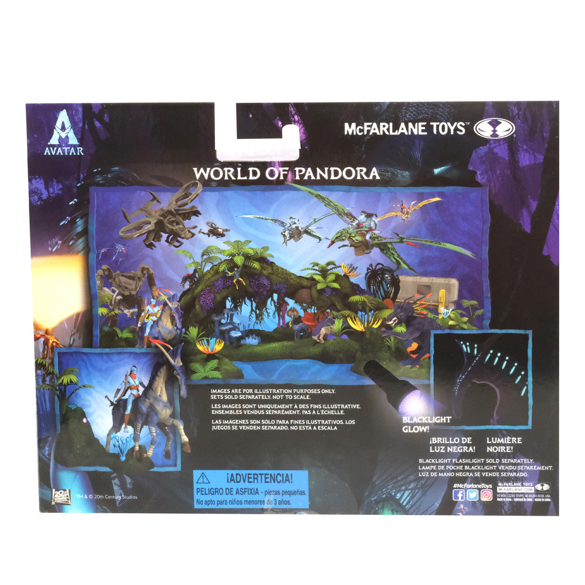 Disney Avatar Medium Deluxe Collectible Set - A1 Dire Horse with Tsu Tey Figure