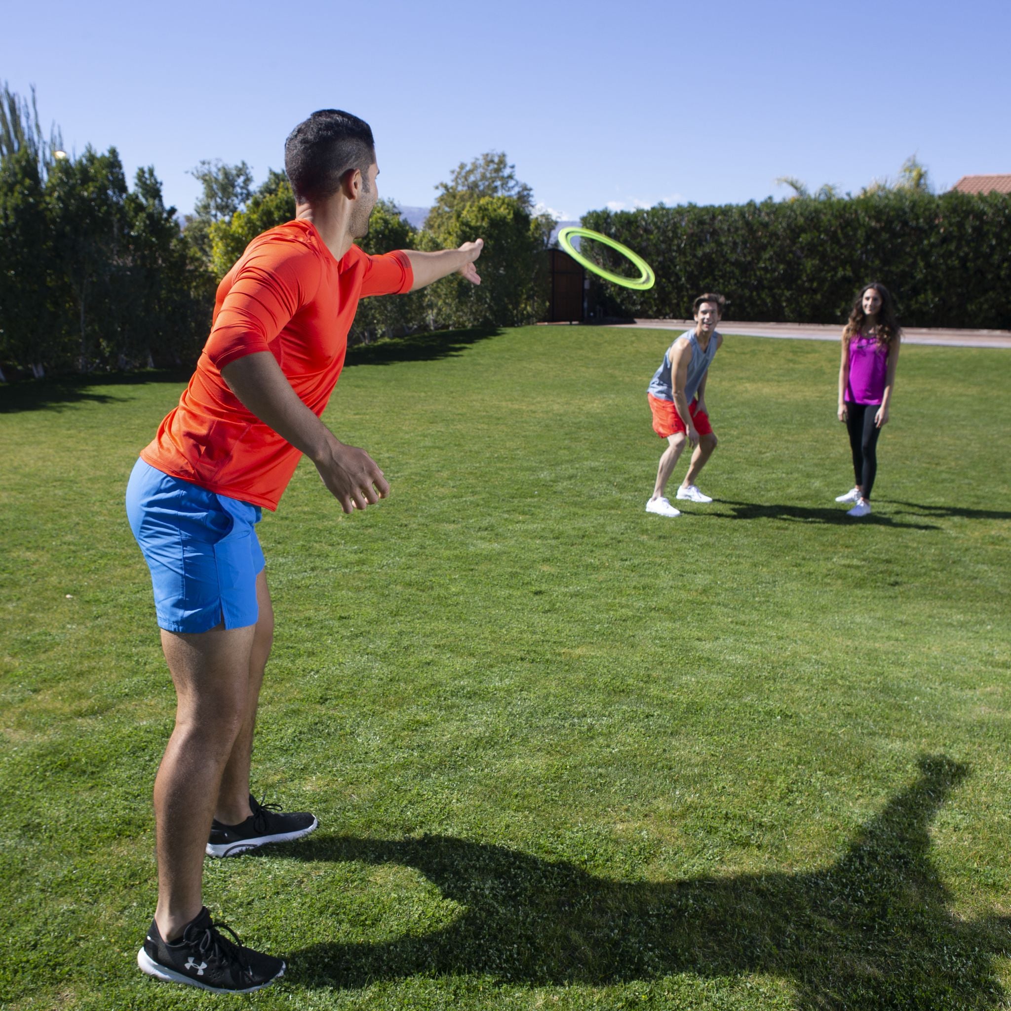 Get the Aerobie 10-Inch Sprint Flying Ring in Bright Yellow for Longer Flights!