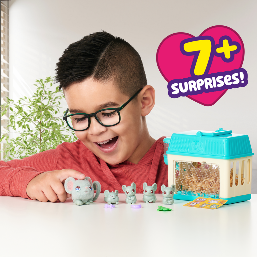 Hot Sale! Little Live Pets Mini Playset - Mama Surprise Minis S2 Lil Mouse