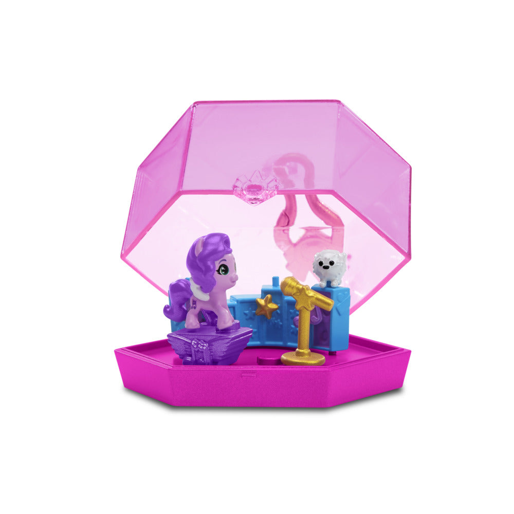 Hot! My Little Pony Mini World Princess Pipp Petals Magic Crystal Keychain