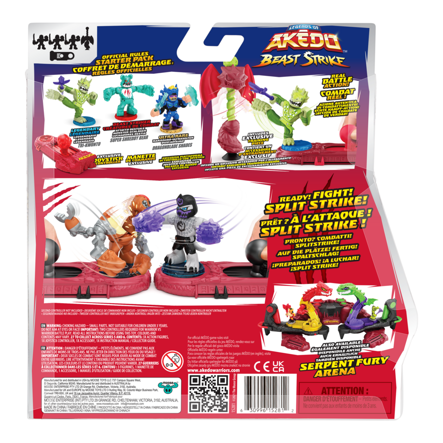 Hot Deal! Akedo S6 Beast Strike Starter Pack for Kids' Battle Training