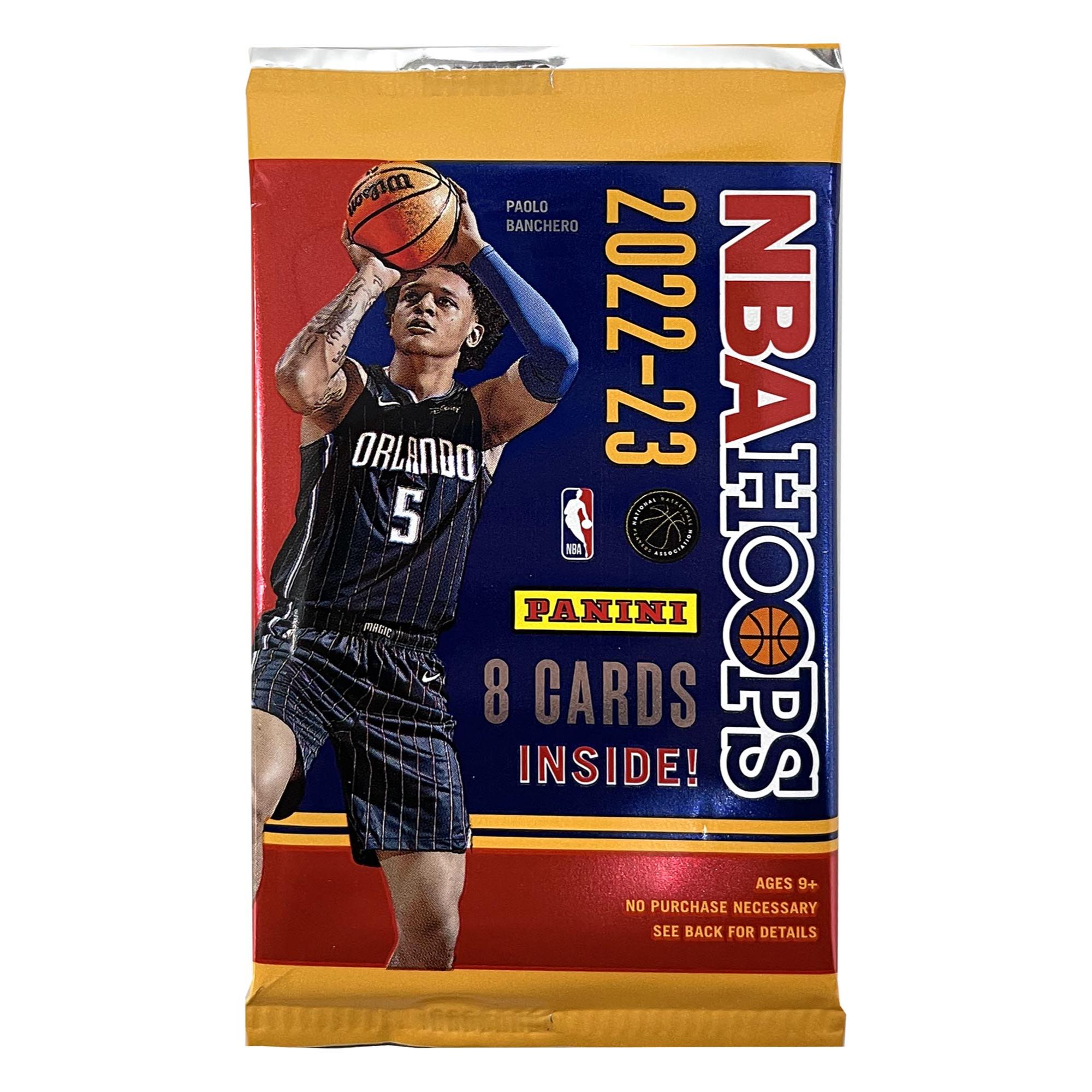 2022 - 2023 NBA Hoops Basketball Collectible Booster Card Pack