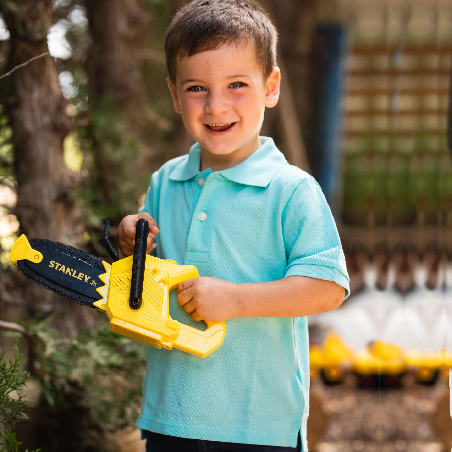 Hot Sale! Stanley Jr. Kids' Chain Saw Toy for Pretend Play