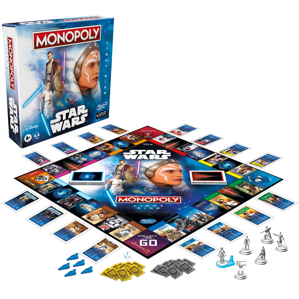 Exciting Monopoly Star Wars Light Side Edition Board Game for Family Fun