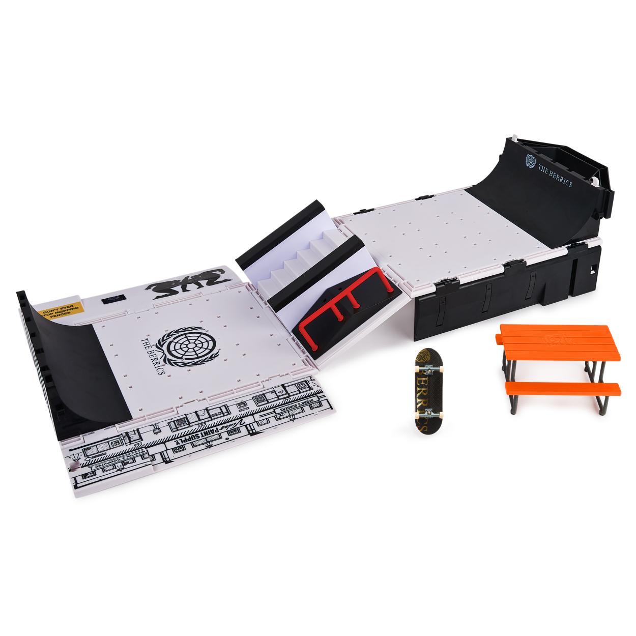 Tech Deck The Berrics Transforming Skate Park Set - Ideal for Collectors and Skate Enthusiasts