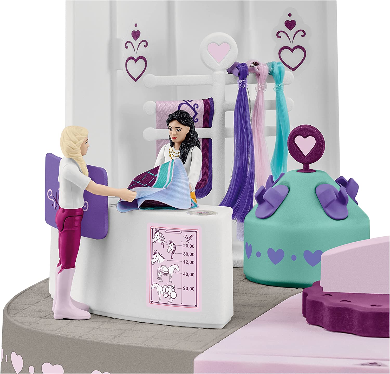 Hot Sale! Schleich Horse Beauty Salon Toy Set