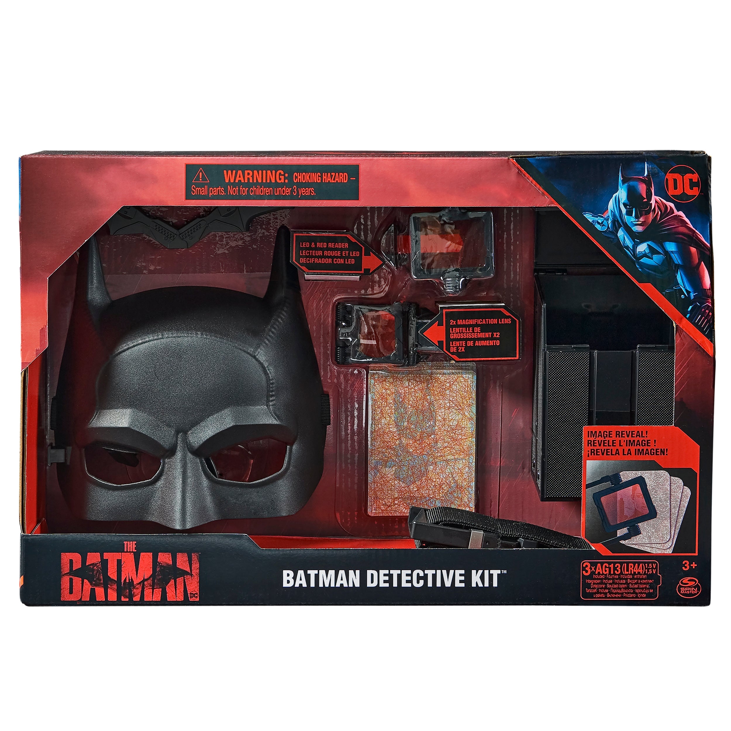 Authentic Movie-Styled Batman Interactive Detective Kit for Kids