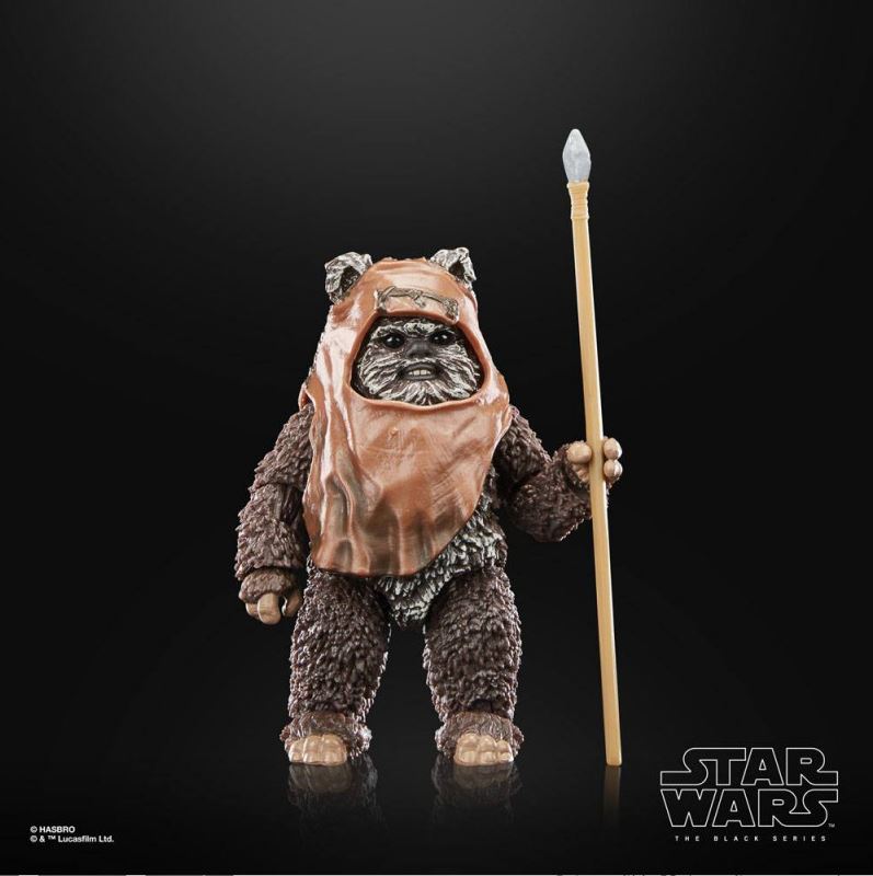 Star Wars The Black Series 6-Inch Wicket Figure - 40th Anniversary Commemoration