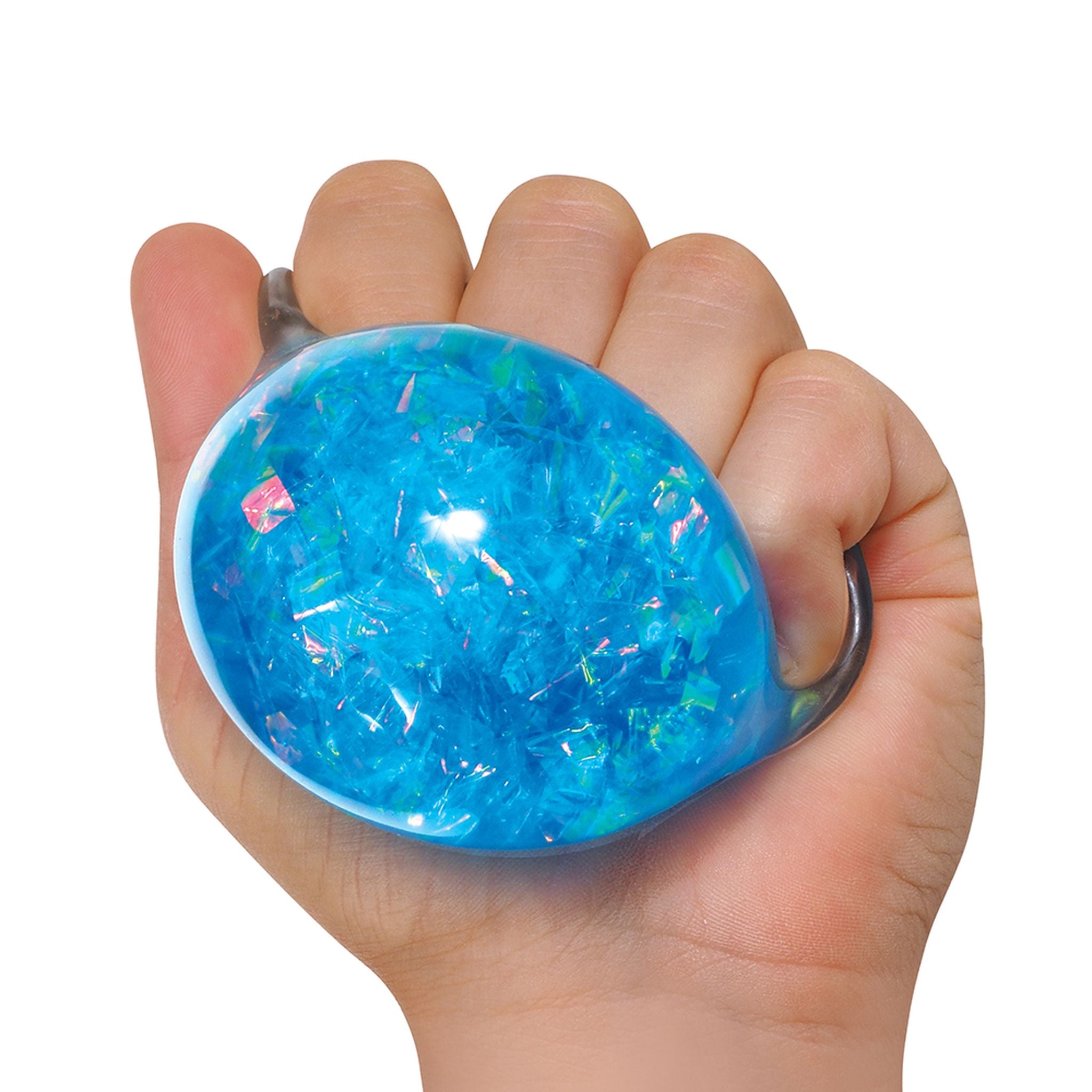 Schylling Assorted Styles of Glistening Crystal NeeDoh Stress Balls