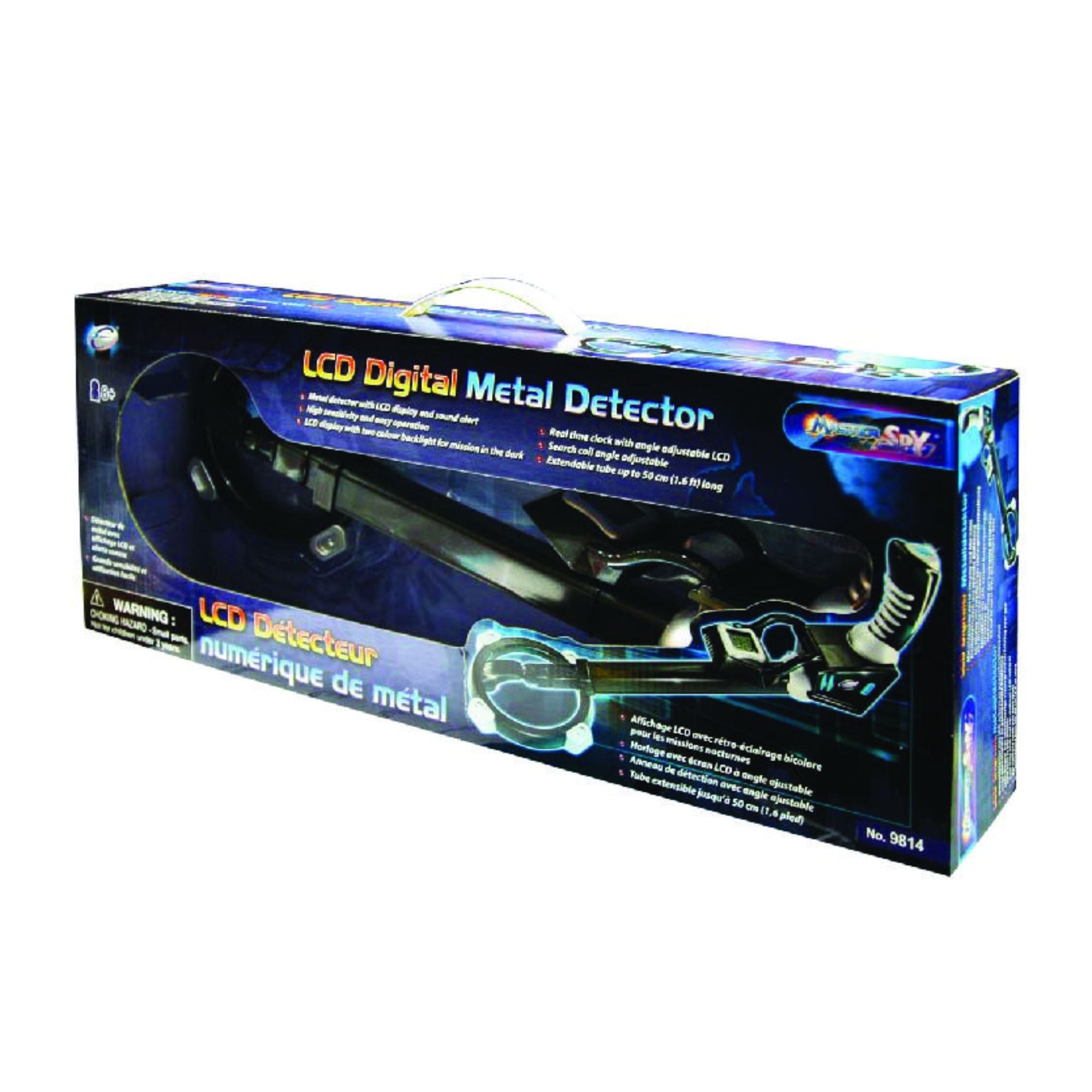 Hot Deal! Master Spy LCD Digital Metal Detector