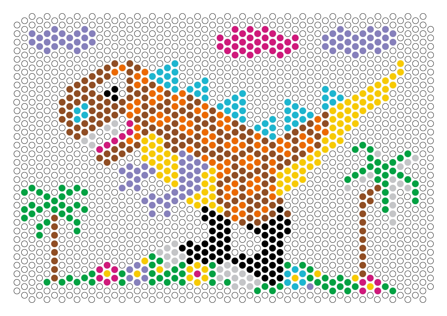 Playgo Peg - A - Mosaic Kit: Create Your Own Masterpiece!